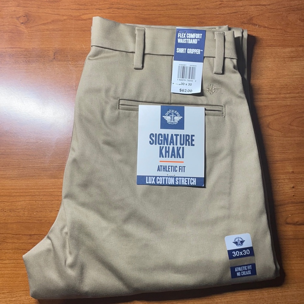 Dockers 30x30 Athletic Fit Khaki Pants